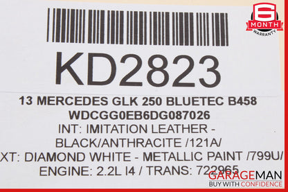 10-15 Mercedes X204 GLK250 Trunk Lid Power Latch Lock Actuator Assembly OEM