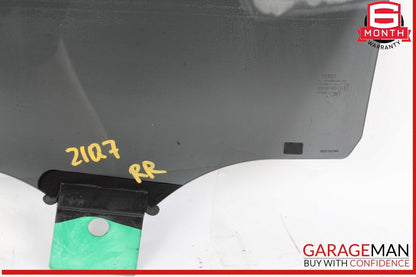 17-24 Audi Q7 Rear Right Passenger Side Door Window Glass 4M0845026B OEM