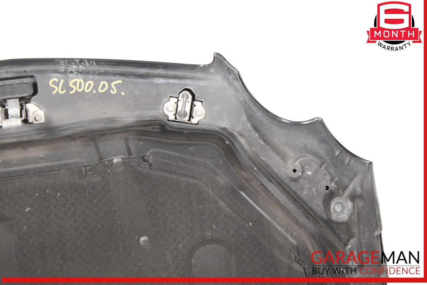 03-08 Mercedes R230 SL500 Front Hood Bonnet Cover Panel Assembly OEM