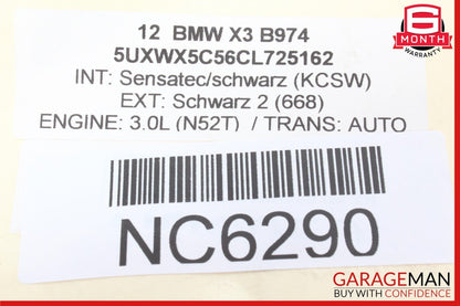 11-16 BMW X3 528i 535i 550i Headlight Fog Light Switch Control 9192745