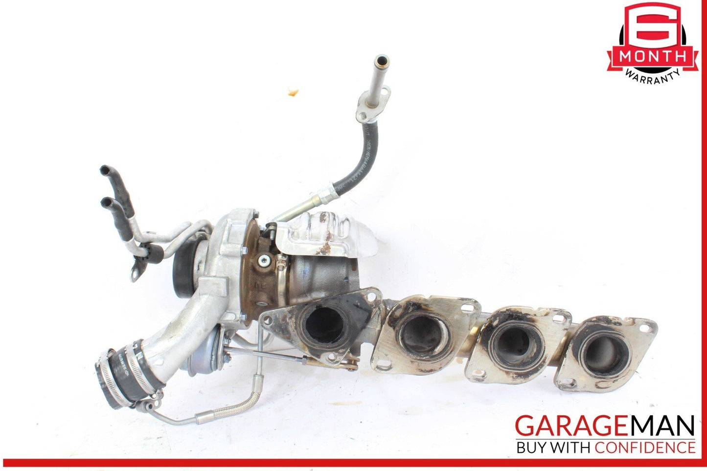 12-18 Mercedes W218 CLS550 E550 M278 Left Turbocharger Turbo Charger Manifold