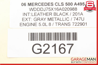 06-11 Mercedes W219 CLS500 Rear Left Side Door Control Controller Module Unit