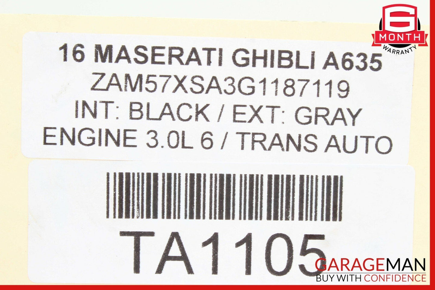 14-17 Maserati Ghibli Rear Left & Right Side Brake Rotor Disc Set of 2 Pc OEM