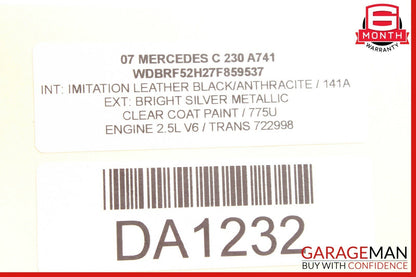 01-07 Mercedes W203 C230 C32 AMG Front Right Side Lower Control Arm OEM