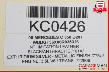 08-11 Mercedes W204 C350 Rear Right Side Exterior Door Handle OEM