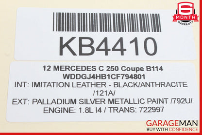 12-14 Mercedes W204 C300 C250 Speedometer Odometer Instrument Cluster Gauge OEM