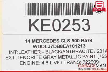 12-14 Mercedes W218 CLS500 C250 Front Left Driver Side Exterior Door Handle OEM