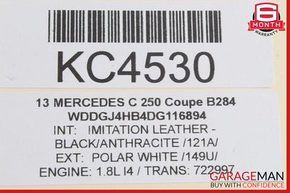 08-20 Mercedes W204 C250 E550 E400 Front Right Side Door Lock Latch Actuator OEM