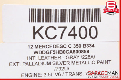 12-15 Mercedes W204 C350 GLK350 E350 ECU Engine Control Module Unit OEM