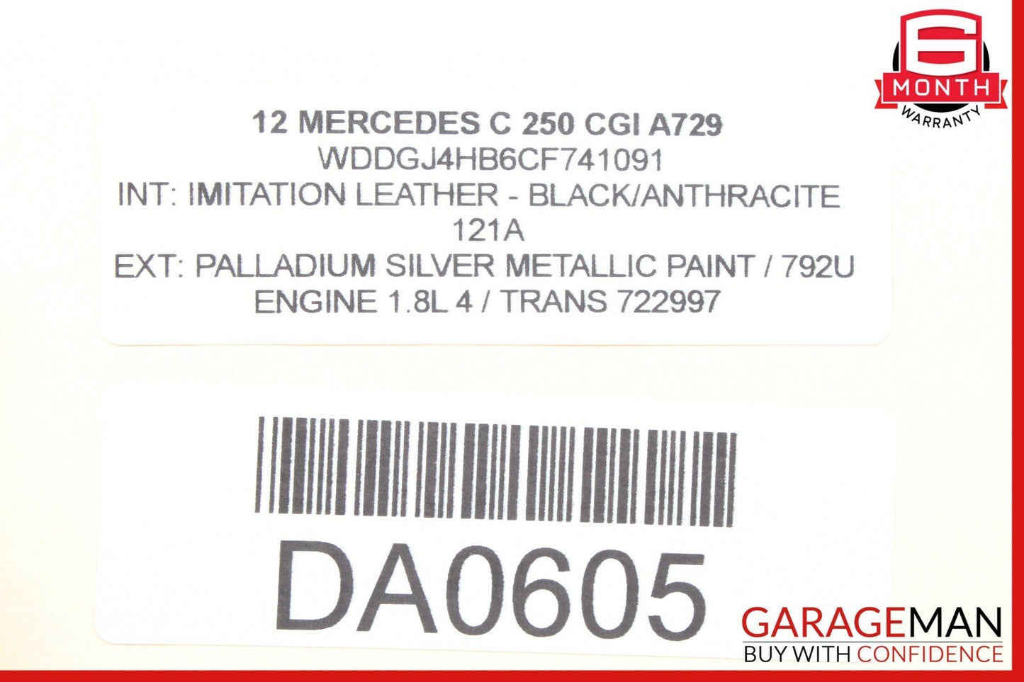 10-17 Mercedes W204 C250 E350 C350 Roof Sun Shade Screen Roller Blind Motor OEM