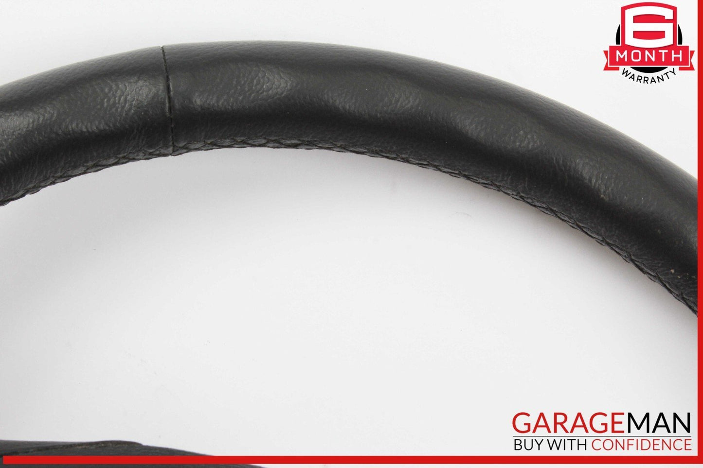 11-17 BMW X3 Front Left Driver Side Steering Wheel Leather Black OEM