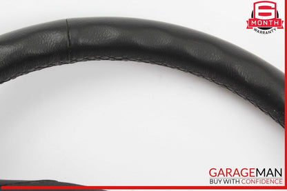 11-17 BMW X3 Front Left Driver Side Steering Wheel Leather Black OEM
