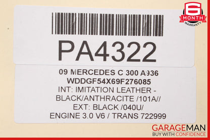 06-11 Mercedes W204 C300 SLK280 RWD 7G Automatic Transmission 722.999 OEM 152k