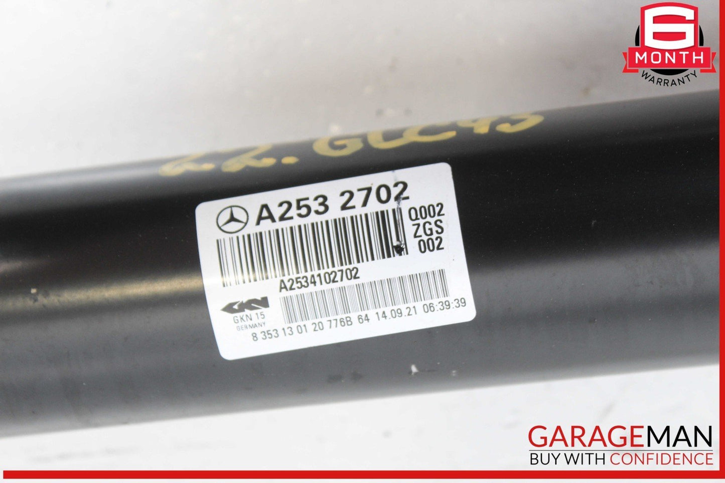 17-23 Mercedes X253 GLC43 AMG Rear Drive Shaft Propeller Driveshaft OEM
