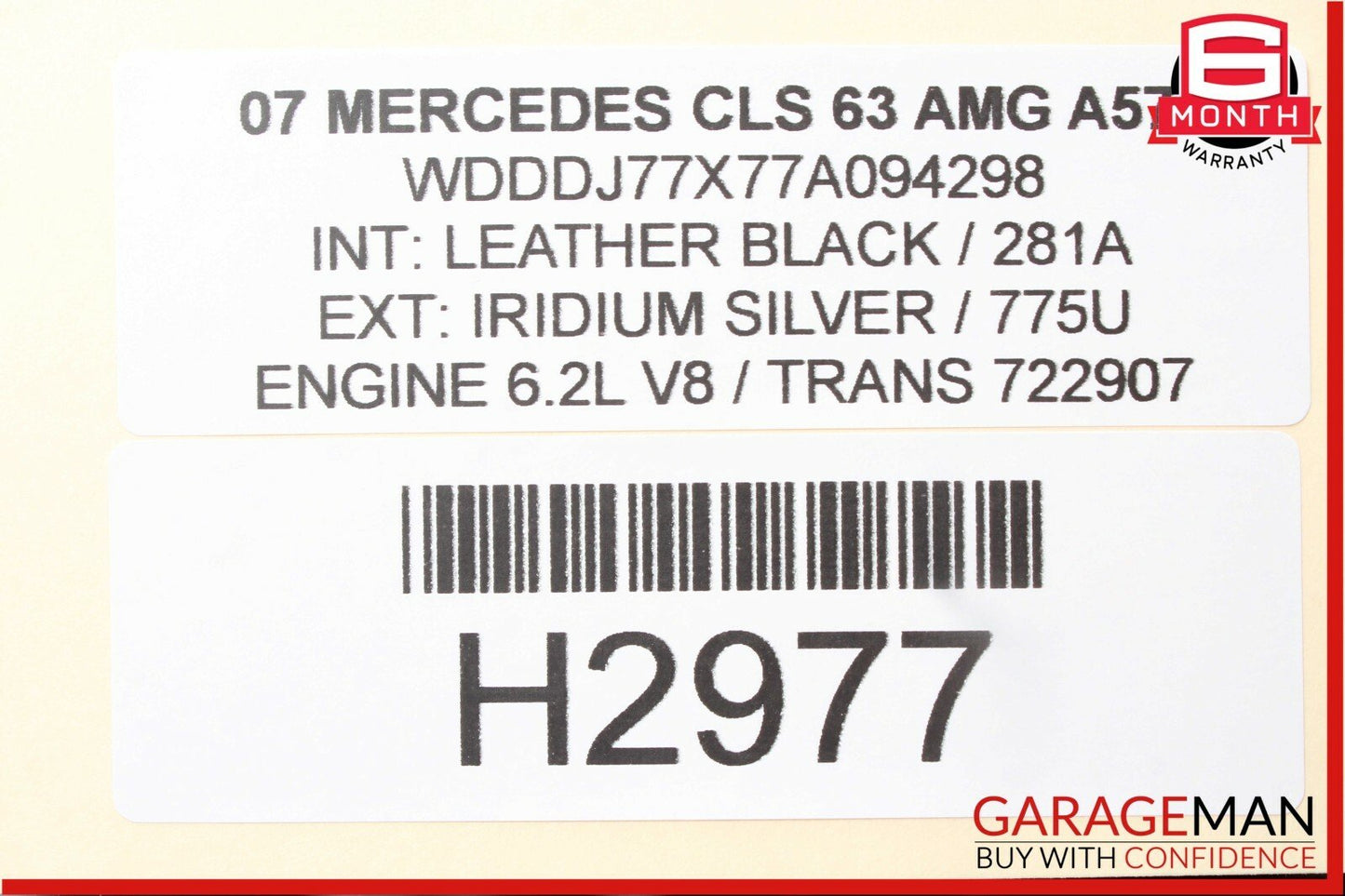 03-11 Mercedes W219 CLS500 CLS63 E55 AMG PDC Parktronic Control Module Unit OEM