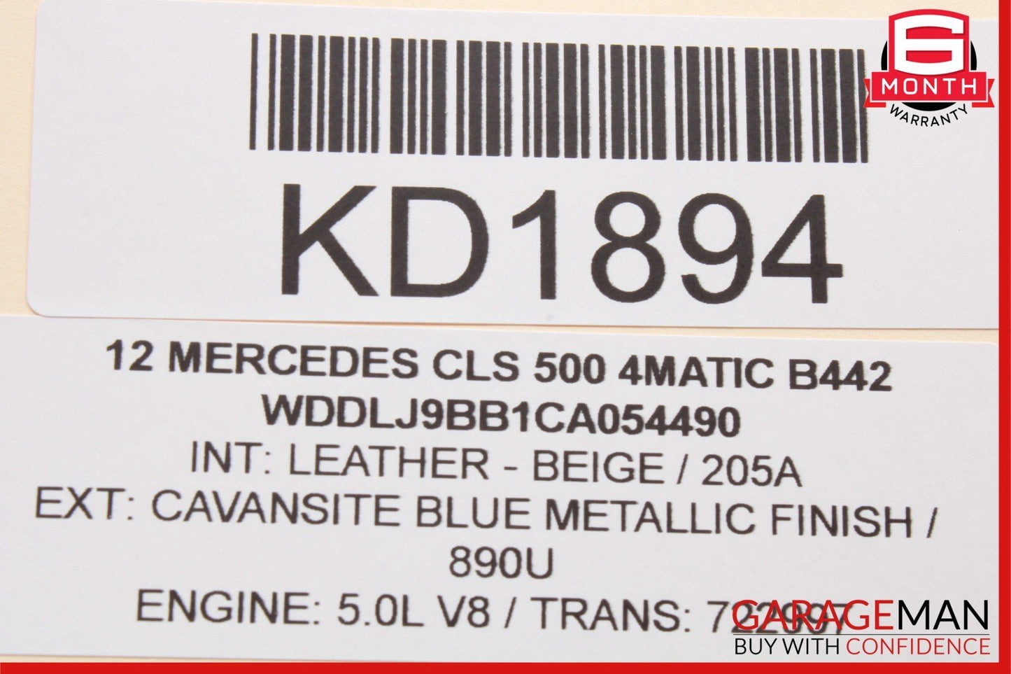 10-17 Mercedes W218 CLS500 C250 Sirius Satellite Radio Receiver Module OEM