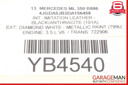 12-19 Mercedes W166 ML350 Rear Right or Left Side Half Axle Shaft OEM