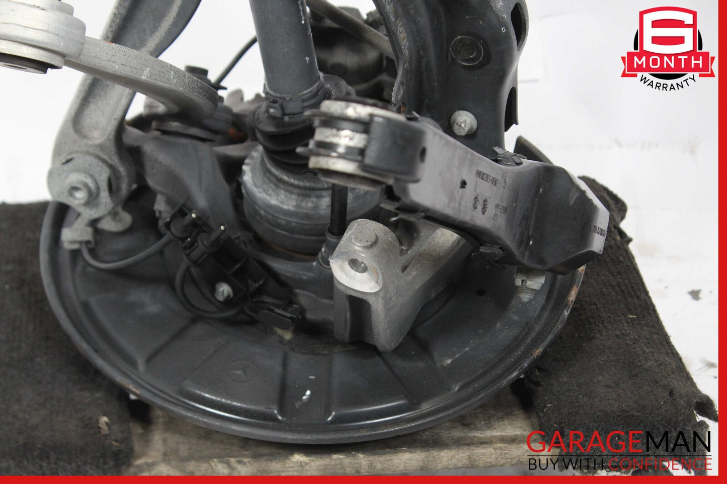 08-14 Mercedes W204 C250 C350 Rear Right Spindle Knuckle Hub Assembly Set OEM