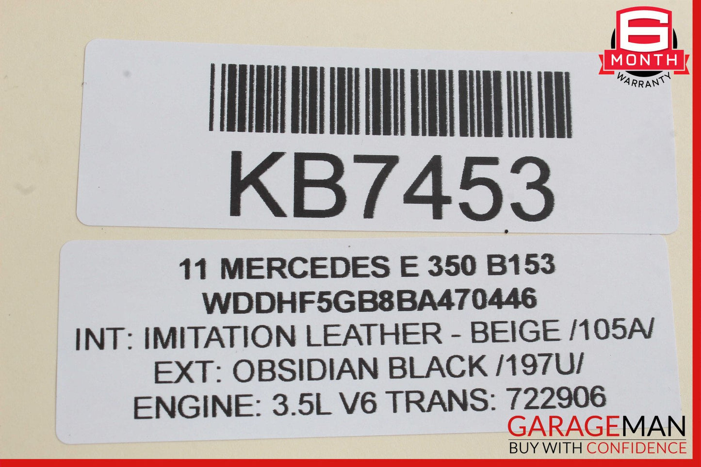 03-09 Mercedes W211 E350 CLK350 Sirius Satellite Radio Receiver 1698270162 OEM