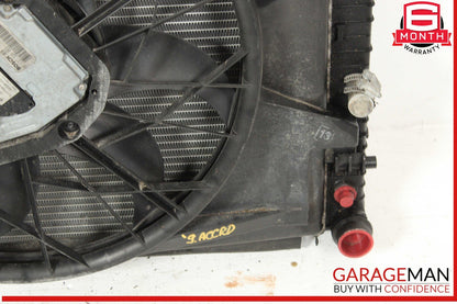 03-06 Mercedes R230 SL500 Engine Motor Cooling Radiator Fan Shroud A/C Condenser