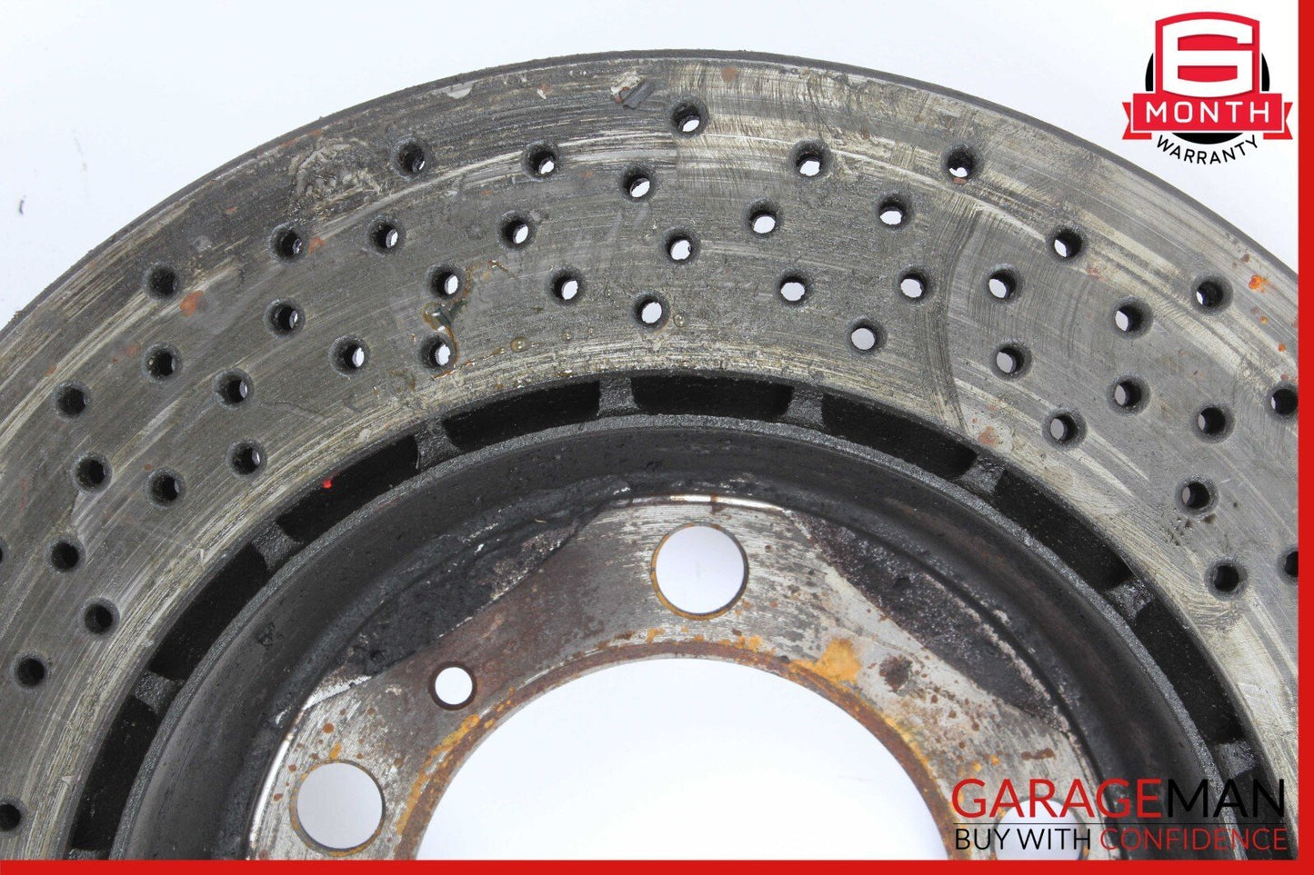 05-12 Porsche Cayman 987 Front Right & Left Drilled Brake Rotor Disc Set OEM
