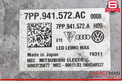 17-20 Audi S3 A3 Headlight Lamp Ballast Control Module DRL Bulb Module OEM