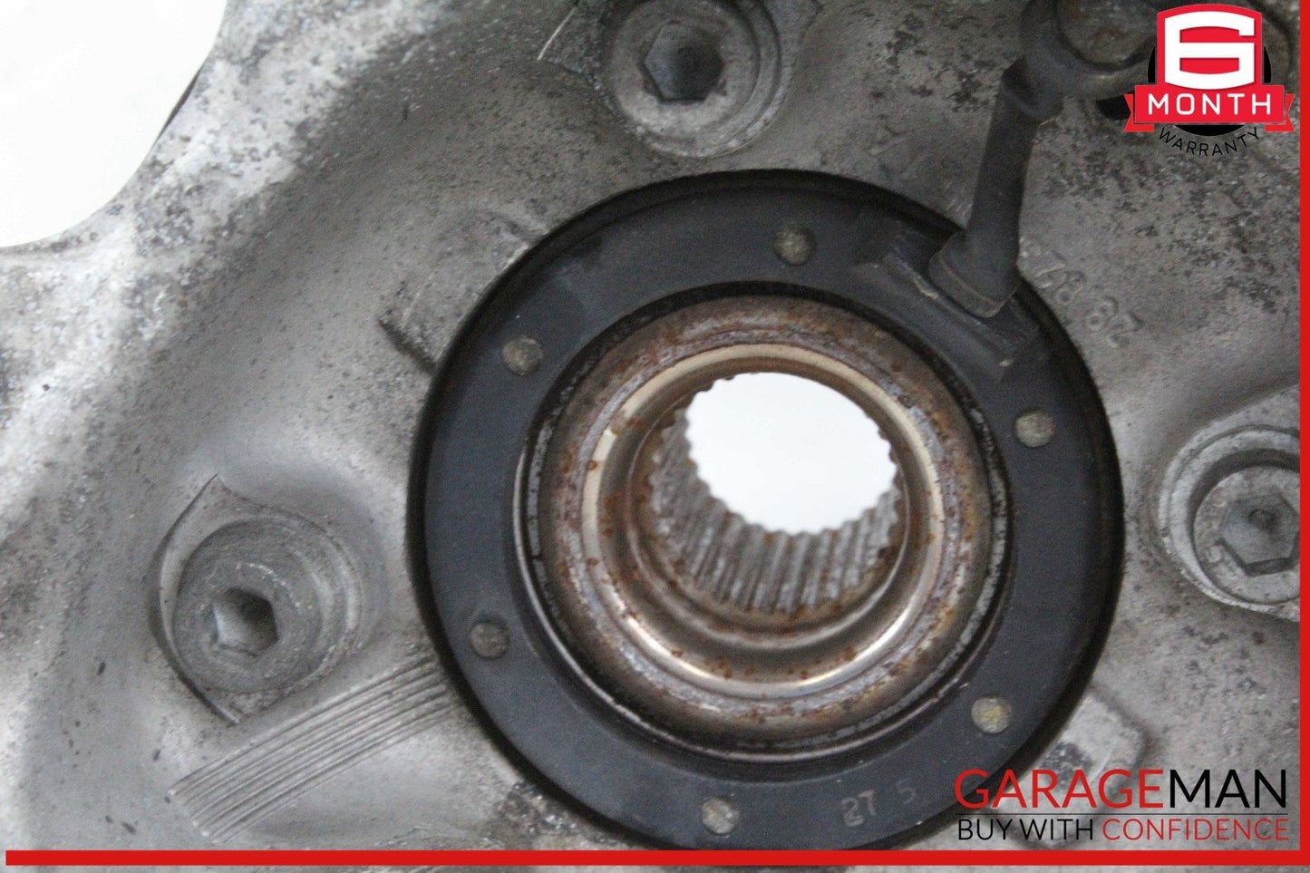 06-10 Maserati Quattroporte M139 Rear Left Side Spindle Knuckle Hub OEM