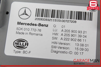 15-20 Mercedes W205 C300 GLC43 C63 AMG SAM Signal Lamp Control Module OEM