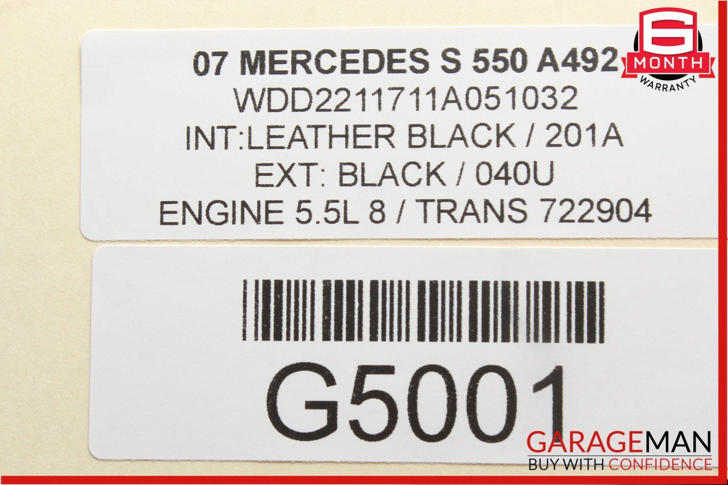 07-13 Mercedes W221 S550 Electronic Parking Control Button Switch Module
