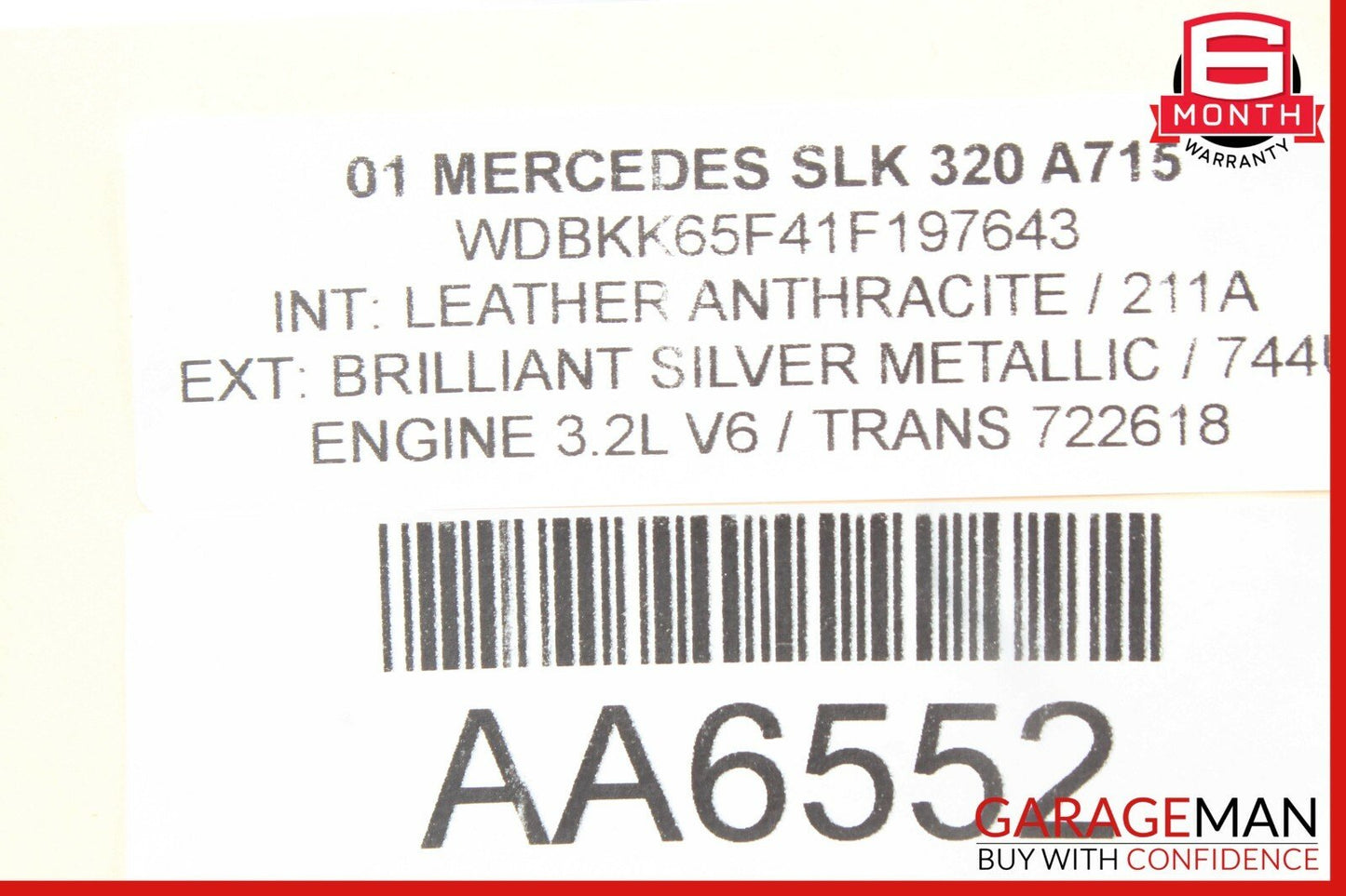 97-04 Mercedes R170 SLK230 SLK320 Rear Left / Right Lower Thrust Control Arm