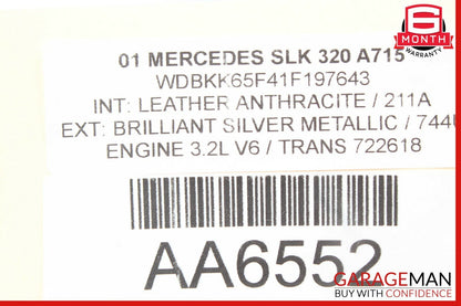 97-04 Mercedes R170 SLK230 SLK320 Rear Left / Right Lower Thrust Control Arm