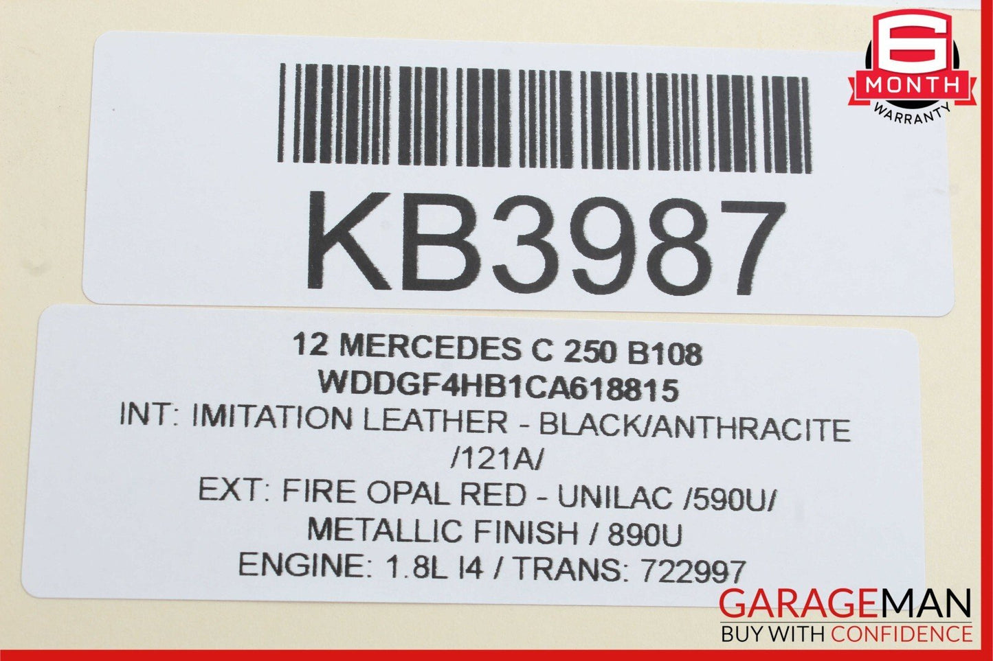 08-14 Mercedes W204 C250 C300 Floor Gear Shift Shifter Selector Box OEM
