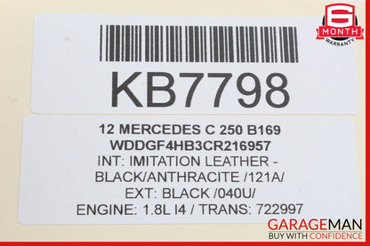12-14 Mercedes W204 C250 Sedan Front Right Side Mirror Door Rear View OEM