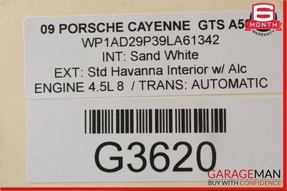 08-10 Porsche Cayenne 957 S GTS Speedometer Odometer Instrument Cluster Gauge