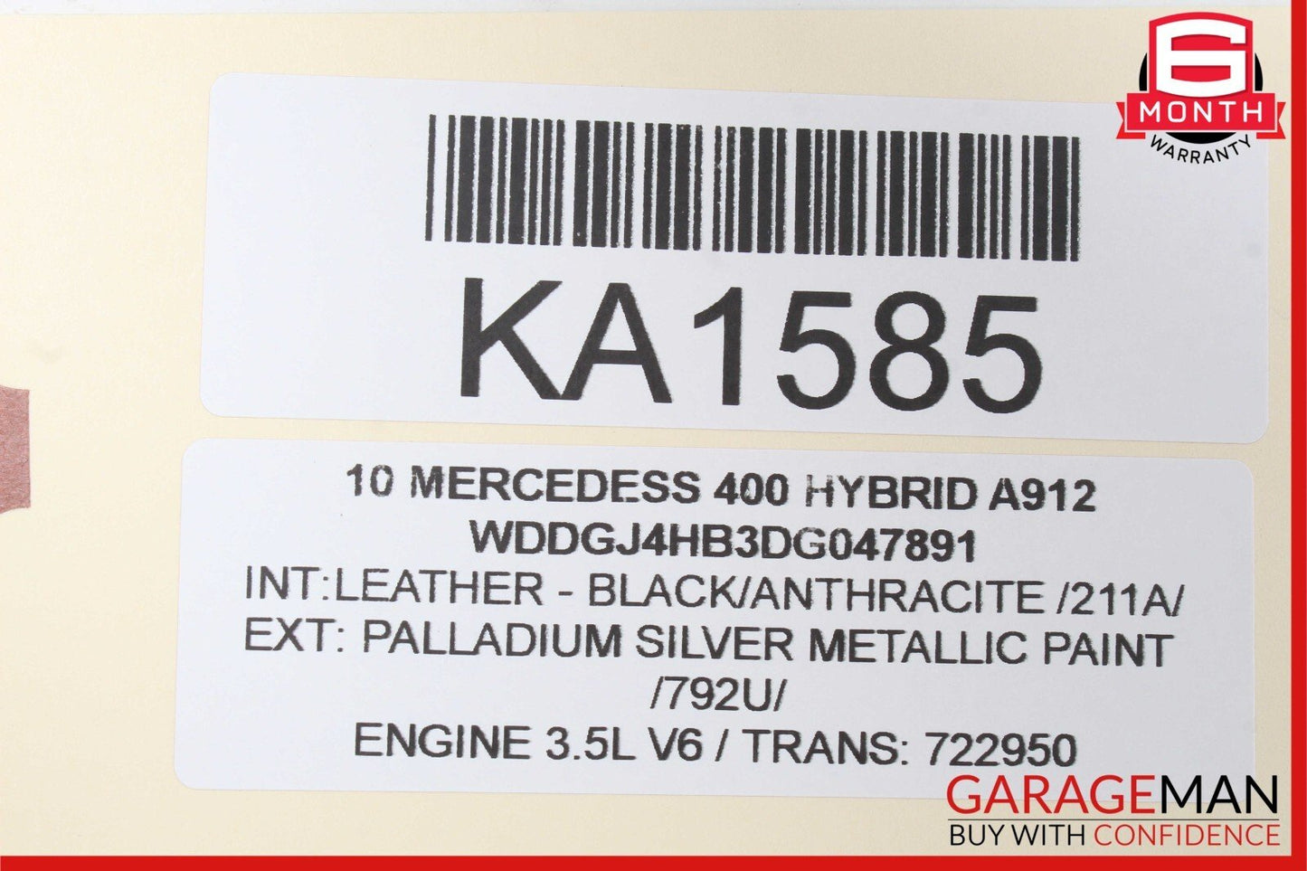 10-13 Mercedes W221 S400 S550 Rear Left / Right Door Loud Speaker 2218208002 OEM