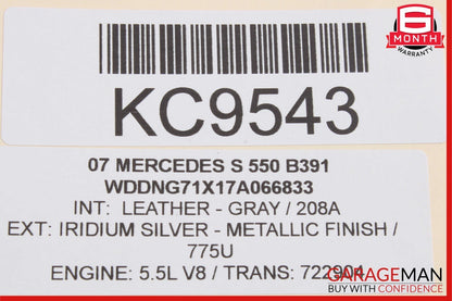 07-14 Mercedes S600 S550 CL63 AMG Front Right Side Door Lock Latch Actuator