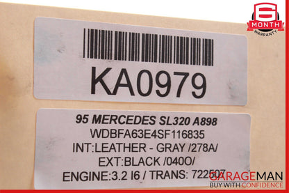 94-96 Mercedes R129 SL320 S500 Floor Shifter Gear Shift Selector Box 1292670637