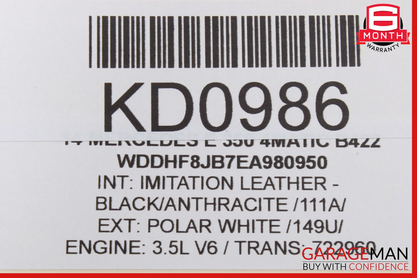 08-20 Mercedes W212 E350 Front Right Door Lock Latch Actuator OEM