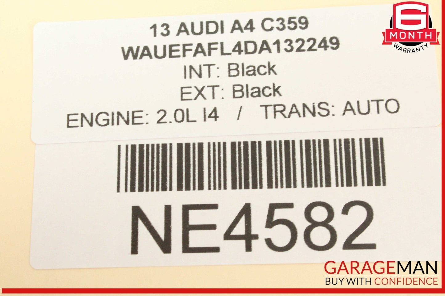13-17 Audi A4 A5 Q5 SQ5 Rear Center Console Heater AC A/C Air Vent 8K0819203 OEM