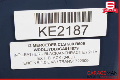 12-18 Mercedes W218 CLS500 CLS550 Front Right Side Door Window Auto Glass Tinted