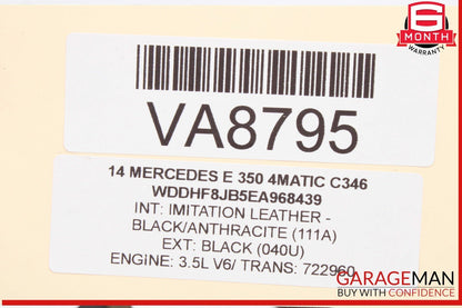 08-17 Mercedes W212 E350 4MATIC Trunk Lid Latch Lock Actuator 2047500261 OEM