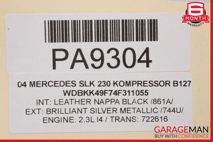 97-04 Mercedes R170 SLK320 SLK32 AMG AC A/C Cooling Air Conditioning Condenser