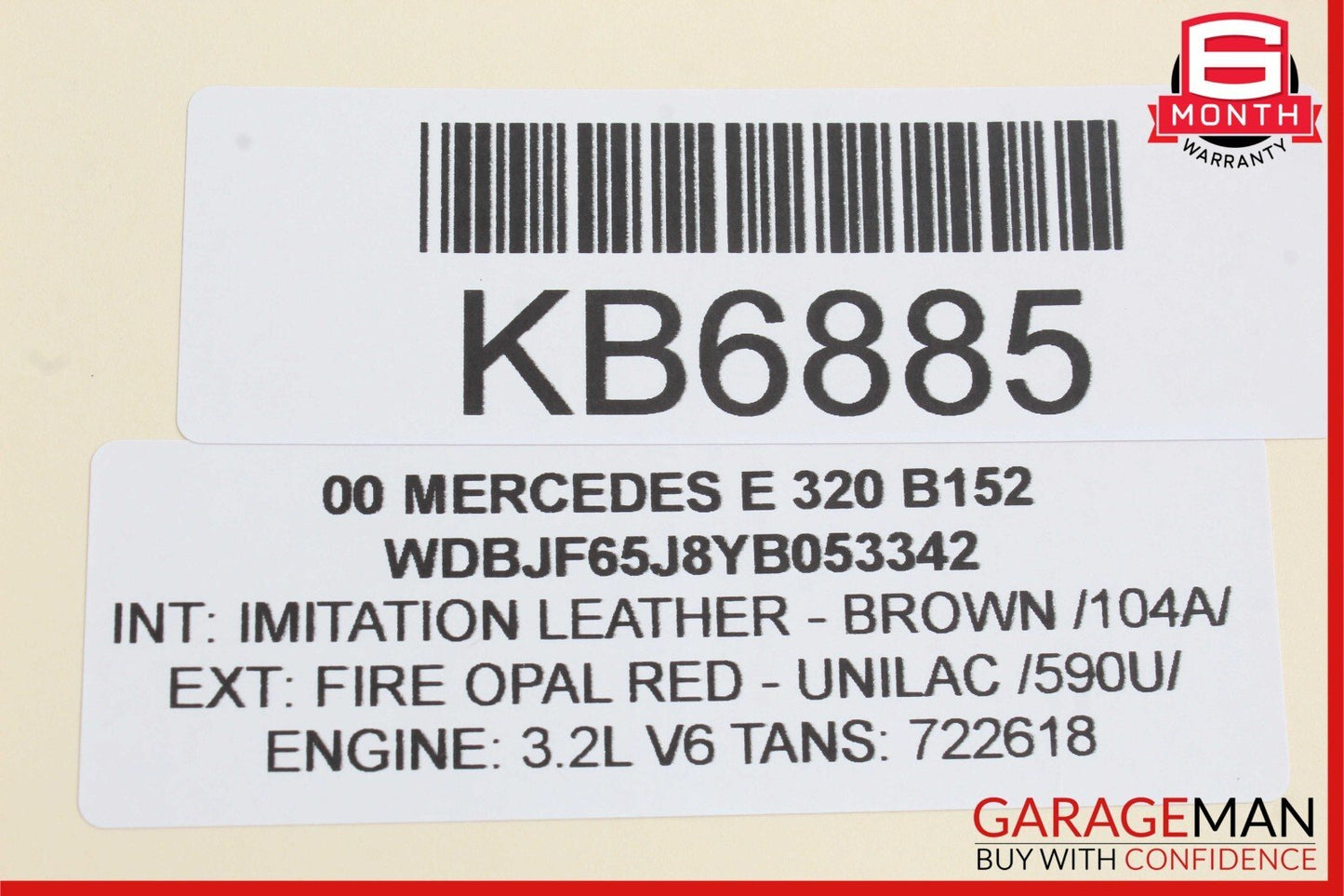96-02 Mercedes W210 E320 Voice Language Communication Control Module OEM