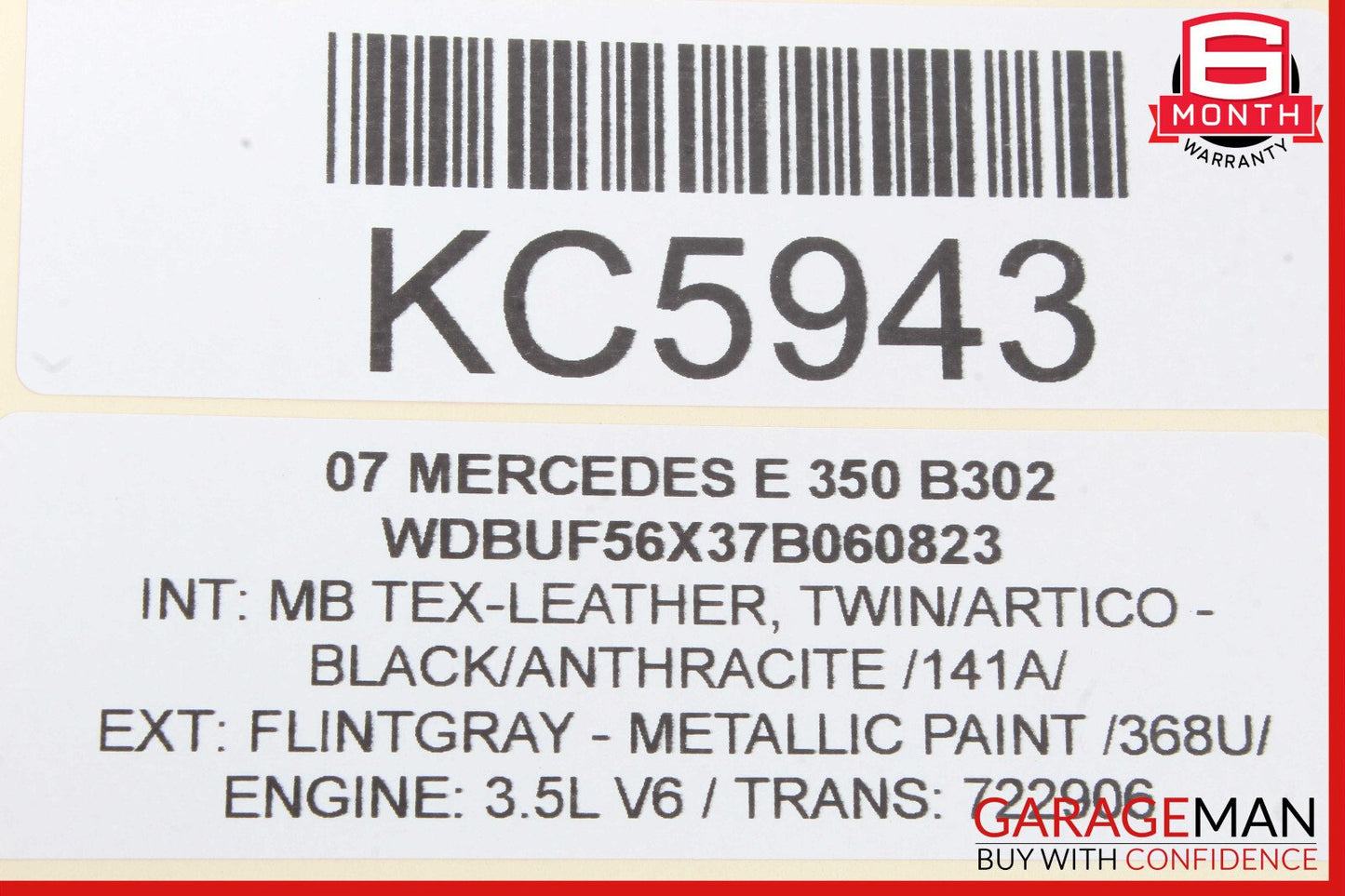 07-09 Mercedes W211 E350 E550 Front Left Side Door Sound Speaker Logic7 OEM