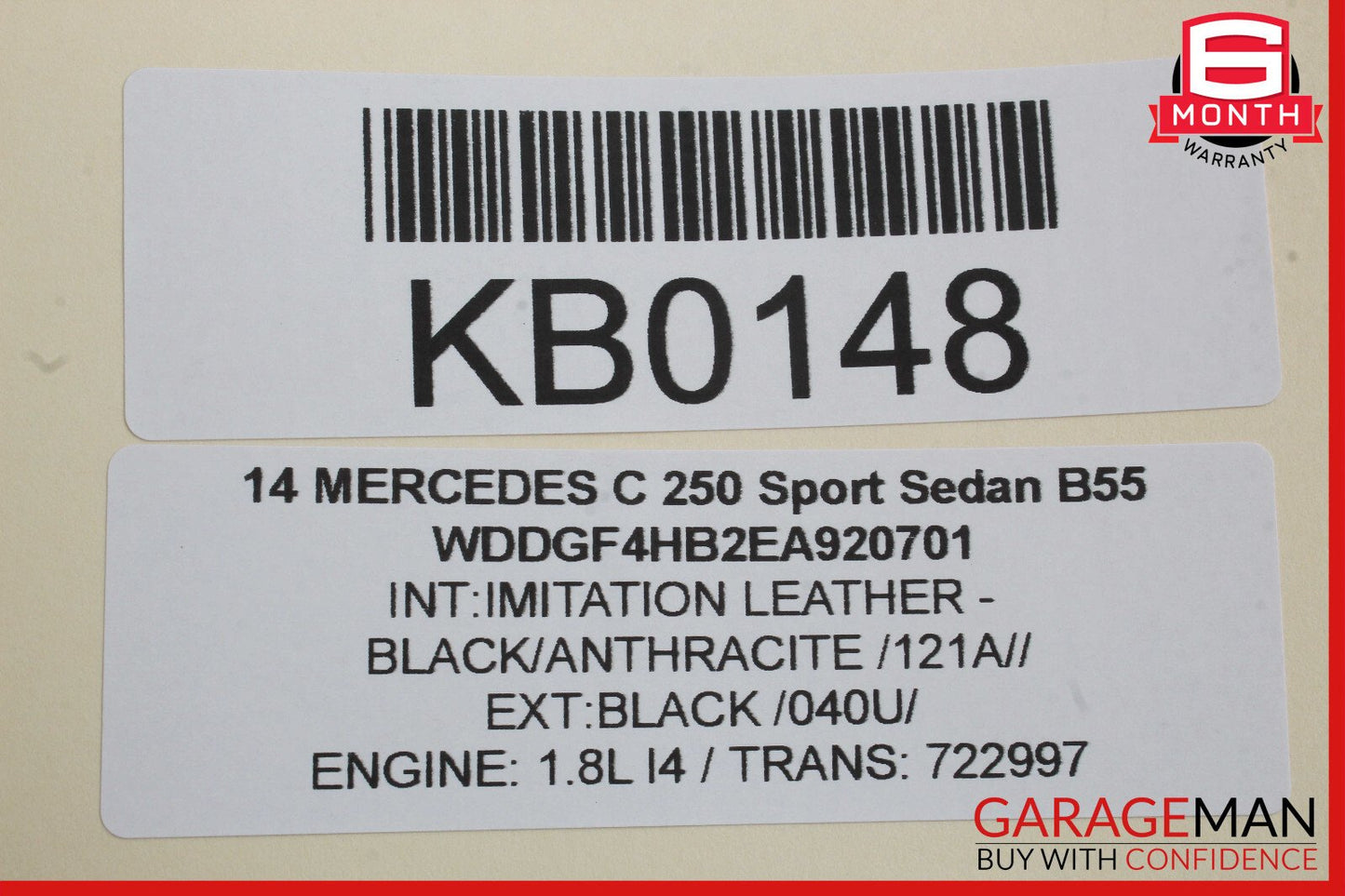 12-14 Mercedes W204 C250 C300 Front Right Side Exterior Door Handle OEM