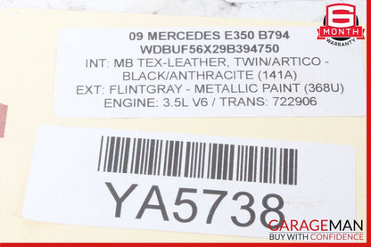 05-13 Mercedes W211 E350 E550 Front Left Side Engine Timing Chain Cover Plate