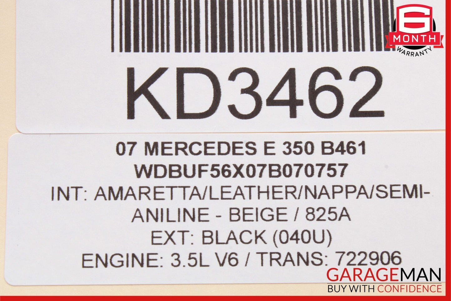 03-09 Mercedes W211 E350 E550 Front Right Side Door Window Regulator Motor OEM