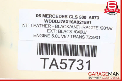 03-11 Mercedes W219 CLS500 E500 Front Right Side Lower Wishbone Control Arm OEM