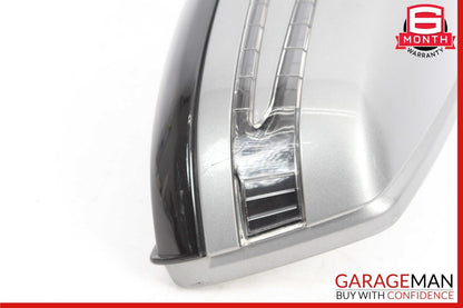 10-13 Mercedes W212 E550 Front Left Driver Side Door Rear View Mirror Silver