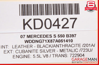 10-13 Mercedes W221 S550 Left Driver Master Window Switch Control OEM